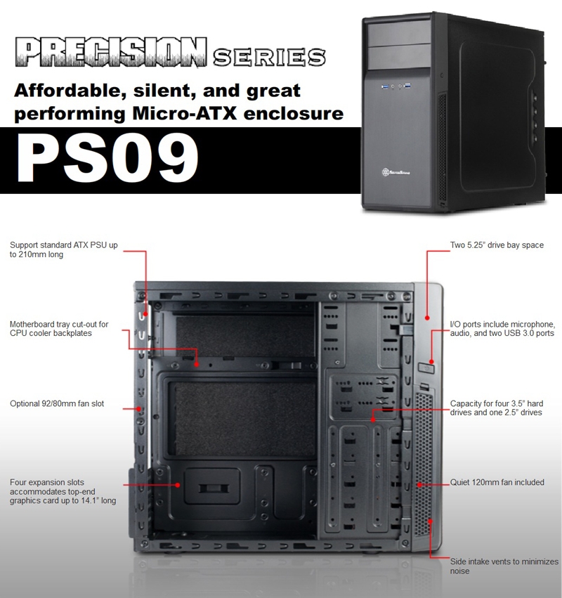 SilverStone Precision Series PS09